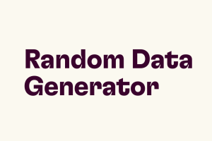 Random Data Generator